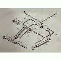 Hydraulics For Trim Cylinders & Components: R/MR/ Alpha I - From (1983-1990)